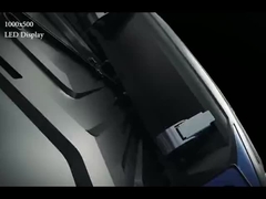 P3.91 ইনডোর এবং আউটডোর উভয়ই অ্যালুমিনিয়াম 1000mm*500mm*69mm ক্যাবিনেট