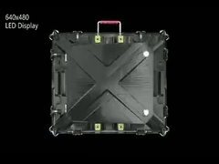 ৬৪০*৪৮০মিমি এলইডি ডিসপ্লে স্ক্রিন ক্যাবিনেট গঠন ফ্রন্ট ১০এস