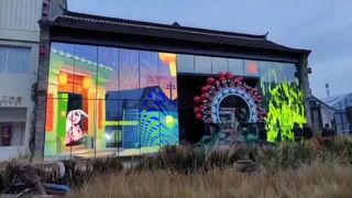 LED স্বচ্ছ পর্দা কেস