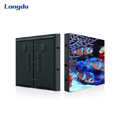 IP65 P8 P10 আউটডোর LED ভিডিও ওয়াল 320*160mm ডিসপ্লে ওয়াটারপ্রুফ কালারলাইট