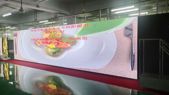1.25 মিমি উচ্চ উজ্জ্বলতা ছোট পিক্সেল এলইডি স্ক্রিন ইনডোর ডিসপ্লে জন্য সর্বোচ্চ 800W / মি 2