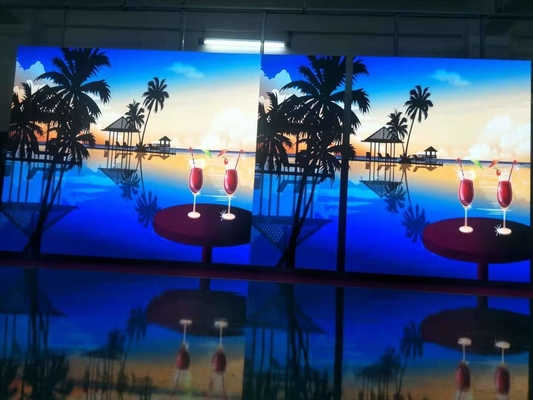 রিফ্রেশ রেট 1920Hz - 3840Hz সহ 6500K ইনডোর ফুল কালার LED ডিসপ্লে