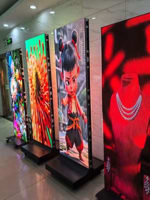 HD ইনডোর P1.538 LED ডিসপ্লে পোস্টার বিজ্ঞাপন ভিডিও প্লেয়ার উচ্চ গুণমান কম খরচ