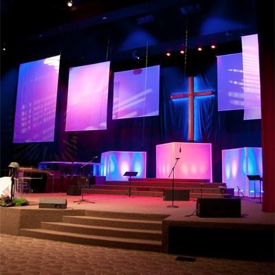 P4.81mm আউটডোর ভাড়ার LED ডিসপ্লে AC220V 50Hz 5000nits বিগ স্ক্রীন হায়ার ইভেন্ট