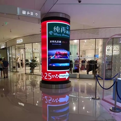 P1.86 নরম LED ডিসপ্লে ক্যাবিনেট 2800 ~ 3840 HZ নমনীয় মডিউল