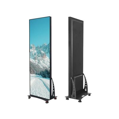 এলইডি পোস্টার স্ক্রিন 3840hz রিফ্রেশ রেট Novastar প্লেয়ার দোকান জন্য সহজ ইনস্টলেশন