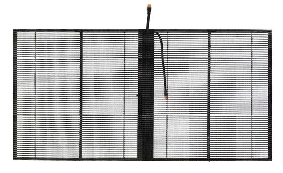 বাণিজ্যিক বিজ্ঞাপন স্বচ্ছ গ্লাস LED স্ক্রীন আউটডোর SMD1921 1/2 স্ক্যান ODM