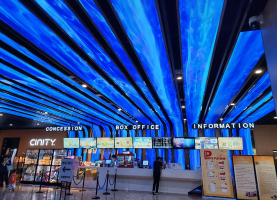 900cd ইনডোর ফুল কালার LED স্ক্রিন ভাড়া P3.91 LED ম্যাট্রিক্স ওয়াল CCC 65410 পিক্সেল