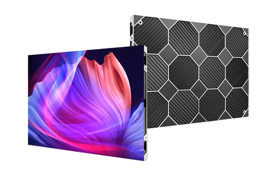 16.7 ট্রিলিয়ন ইনডোর ফুল কালার LED ডিসপ্লে P5 RGB LED প্যানেল 1R1G1B 1/16 স্ক্যান