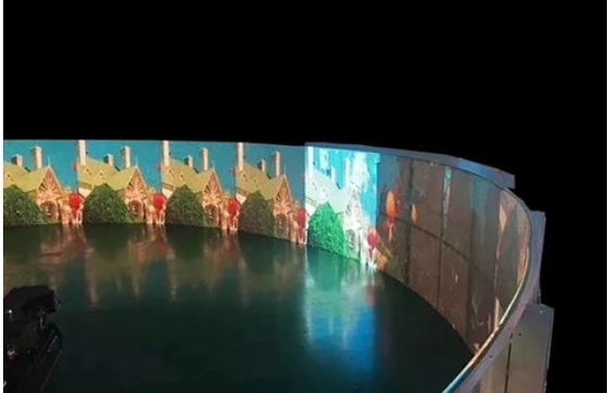 ROHS CCC নমনীয় LED ডিসপ্লে স্ক্রীন মডিউল 1920Hz 320*160mm