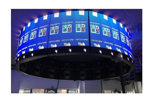 ROHS CCC নমনীয় LED ডিসপ্লে স্ক্রীন মডিউল 1920Hz 320*160mm