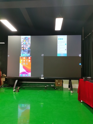 P1.56 FCC স্মার্ট Led ডিসপ্লে স্ক্রীন মিটিং রুম 300 থেকে 500nit