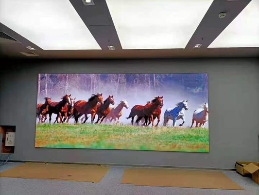 860cd ডিজিটাল সাইনেজ ওয়াল 1920hz P4 Led ভিডিও ওয়াল বিজ্ঞাপন 320 *160mm