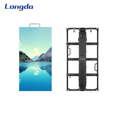 MBI5124 কনফারেন্স রুম পোর্টেবল LED স্ক্রীন ভাড়া ভিডিও ওয়াল 50m ভিউ 65536deg
