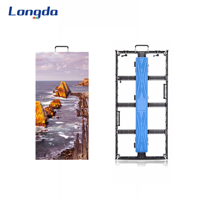 180W/ M2 উচ্চ উজ্জ্বলতা ভাড়া LED প্রদর্শন 1R1G1B LED স্ক্রিন ডাই কাস্টিং অ্যালুমিনিয়াম