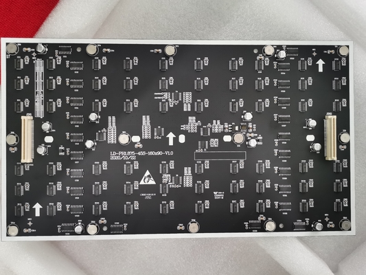 108in LED ডিসপ্লে ক্যাবিনেট 22.5mm অতি পাতলা LED স্ক্রীন 500nit সামঞ্জস্যযোগ্য