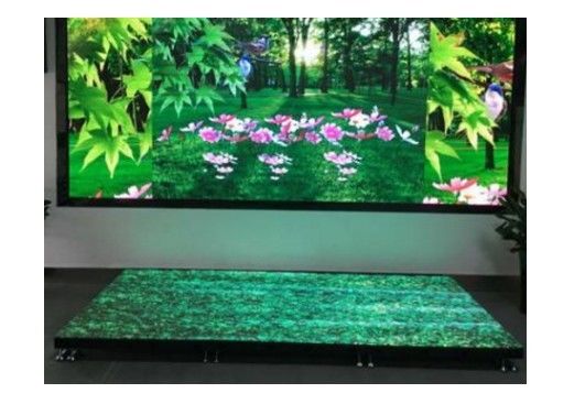 P3.91 ইন্টারেক্টিভ ডান্স ফ্লোর LED ডিসপ্লে 3840Hz অ্যান্টিওয়্যার