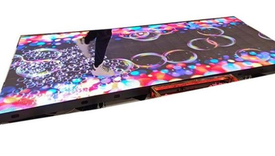 P3.91 ইন্টারেক্টিভ ডান্স ফ্লোর LED ডিসপ্লে 3840Hz অ্যান্টিওয়্যার
