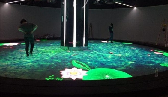 AC110V থেকে 220V Diy Led Dance Floor Digital 900cd /M2