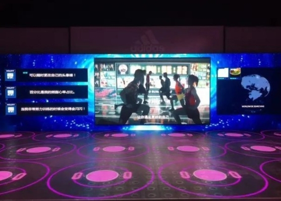 AC110V থেকে 220V Diy Led Dance Floor Digital 900cd /M2