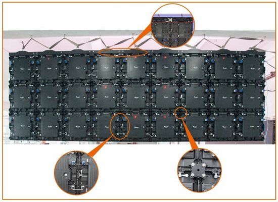 4500cd/ M2 পোর্টেবল ভাড়া LED ডিসপ্লে RoHs CCC IP43