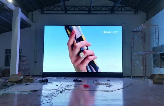 1920hz 1200hz LED স্ক্রীন মডিউল ভিডিও ওয়াল ডিসপ্লে ডিজাইন FCC 20m ভিউ দূরত্ব