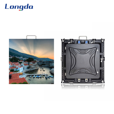 অ্যালুমিনিয়াম ইন্ডোর ভাড়ার LED ডিসপ্লে 576x576mm 54HZ FCC P3