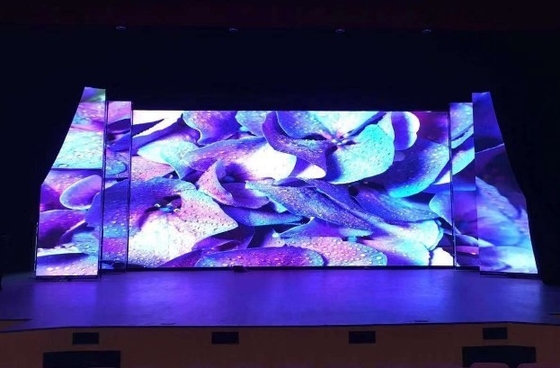 চার্চ ইনডোর ফুল কালার LED ডিসপ্লে ভিডিও ওয়াল ভাড়া SMD2121 W64×H64 ডট