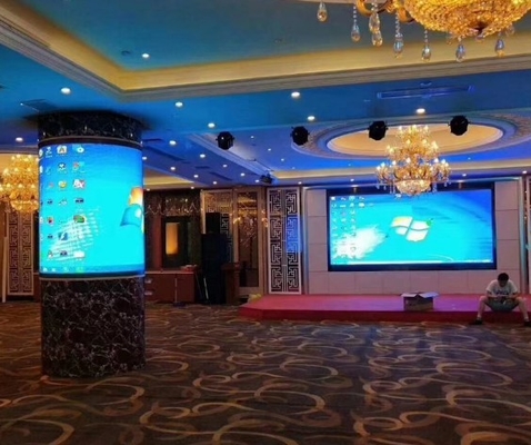 P1.875 নরম LED ডিসপ্লে ক্যাবিনেট 2800Hz