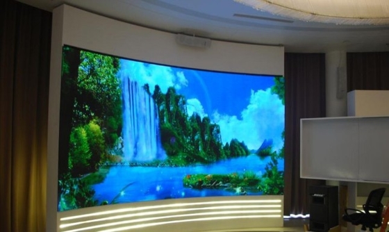 2880Hz LED নমনীয় মডিউল কার্ভড LED ডিসপ্লে স্ক্রীন ভিডিও প্যানেল IC 5153 6363