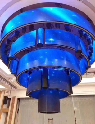 অতি পাতলা MBI5124 LED নমনীয় মডিউল ম্যাট্রিক্স ডিসপ্লে প্যানেল 1920Hz ISO14001