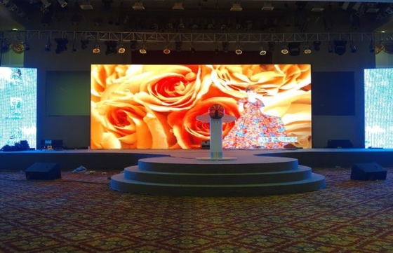 P2.976 IP65 CCC স্টেজ ওয়েডিং লেড স্ক্রীন ডিসপ্লে 500x1000mm