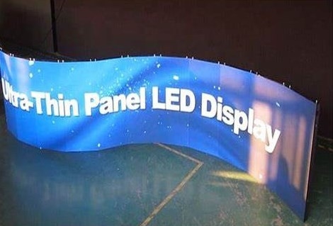 বাণিজ্যিক LED নমনীয় মডিউল কার্টেন ডিসপ্লে FPC 200W/ M2 1/ 64s