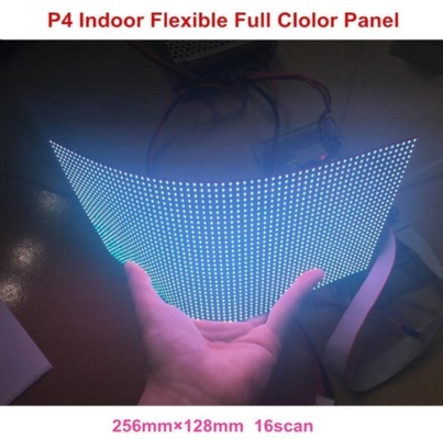 SMD সিলিন্ডার স্ক্রীন LED নমনীয় মডিউল Led ওয়াল টাইলস 140 থেকে 160deg ভিউ অ্যাঙ্গেল