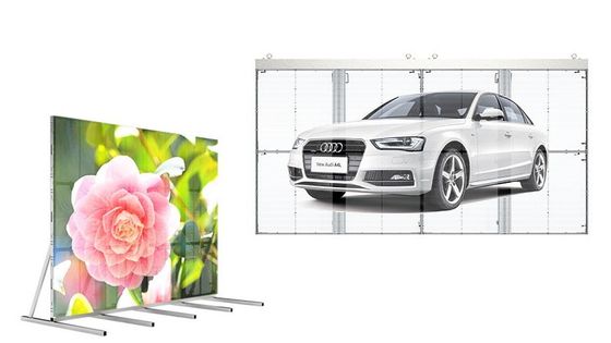 স্বচ্ছ কাঁচ LED স্ক্রিন P3.91mm হলোগ্রাফিক সিরিজ রিফ্রেশ 3840Hz