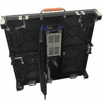 ইন্ডোর ভাড়া P4.81 LED ডিসপ্লে ক্যাবিনেট ডাই কাস্টিং অ্যালুমিনিয়াম 500mmx500mm