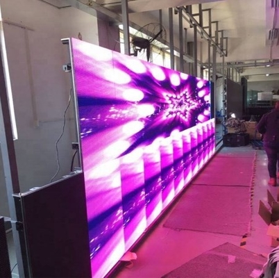 সম্পূর্ণ রঙের ভাড়া SMD LED ডিসপ্লে 500X500mm ক্যাবিনেট ভিডিও ওয়াল