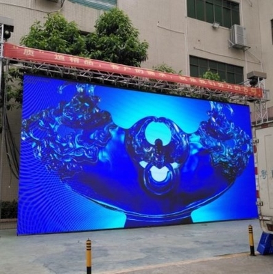সম্পূর্ণ রঙের ভাড়া SMD LED ডিসপ্লে 500X500mm ক্যাবিনেট ভিডিও ওয়াল