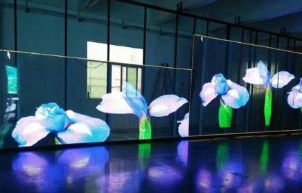 1000cd ডিজিটাল উইন্ডো ডিসপ্লে স্ক্রিন প্যানেল SMD2020 ODM OEM